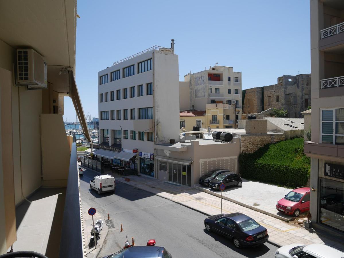 Porto Plaza City Center Apartment Ac/Wifi Iraklio Exterior foto